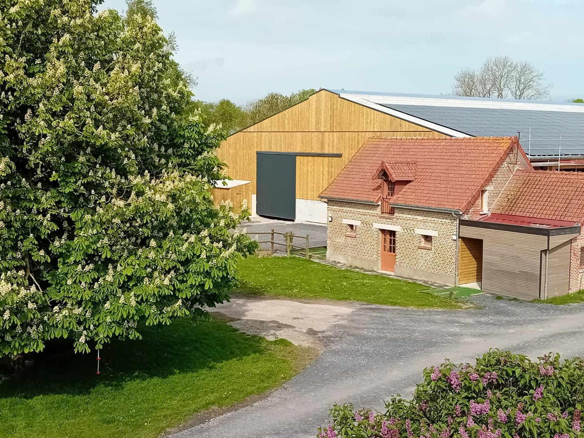 Gite Ferme Du Marronnier Derchigny エクステリア 写真